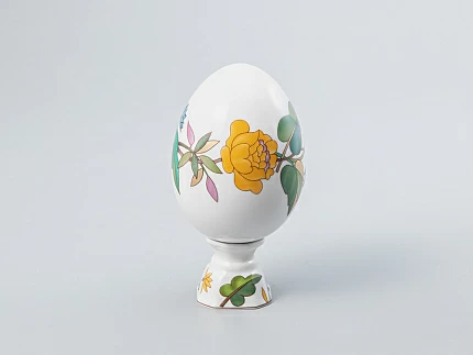 Яйцо пасхальное на подставке 132 мм рисунок Пестрый венок арт. 80.80976.00.1 Яйцо пасхальное на подставке 132 мм рисунок Пестрый венок арт. 80.80976.00.1