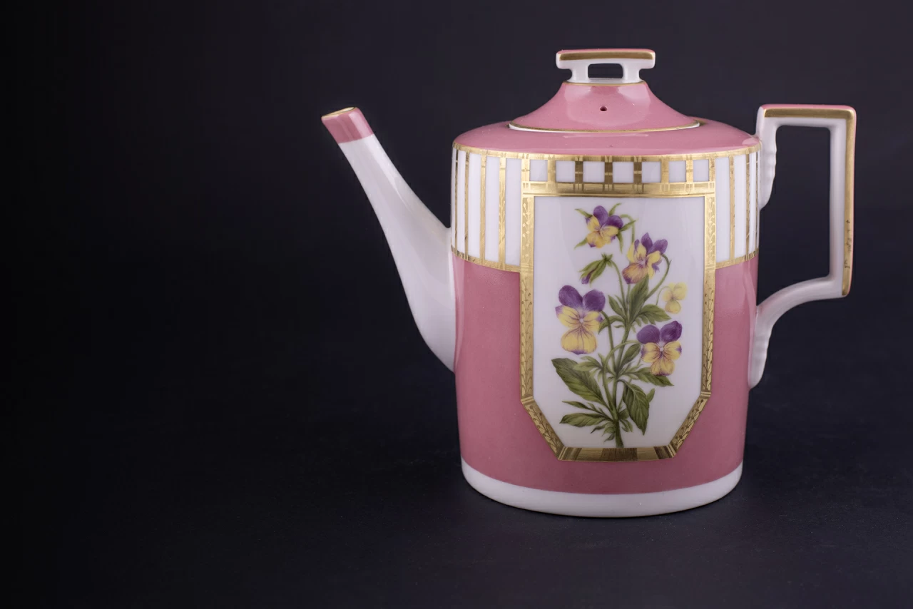 Сервиз чайный Травы на 4 персоны, 14 предметов форма Гербовая, арт 61.21011.00.1, 