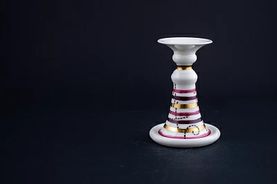 Подсвечник высокий Праздник, на форме Классика, арт 60.01209.00.1