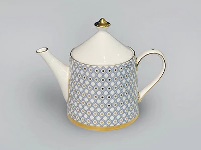 Чайник заварочный 780 мл форма Идиллия рисунок Азур, 780 мл, арт. 80.96960.00.1