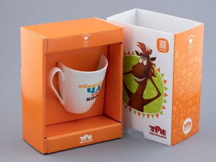 Подарочный набор форма Вариации рисунок Обожаю чай арт. 81.32144.00.1,  Подарочный набор форма Вариации рисунок Обожаю чай арт. 81.32144.00.1,