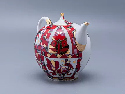 Комплект чайников Новгородский Красный конь арт. 81.10353.00.1