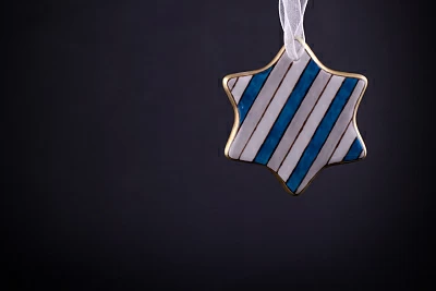 Елочная игрушка Звездочка, Зимний вечер, арт 60.07611.00.1