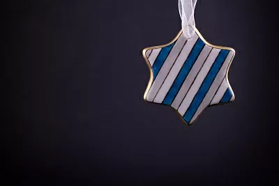 Елочная игрушка Звездочка, Зимний вечер, арт 60.07611.00.1