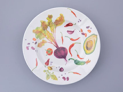 Тарелка 225 мм форма Европейская глубокая Мамина Дача, арт. 80.48015.00.1 Тарелка 225 мм форма Европейская глубокая Мамина Дача, арт. 80.48015.00.1