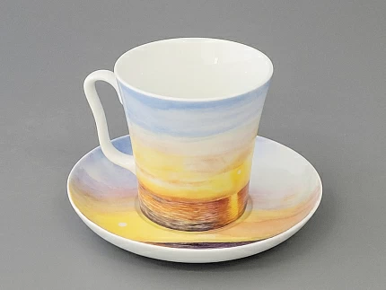 Бокал с блюдцем форма Ленинградский рисунок Барк арт. 81.27471.00.1