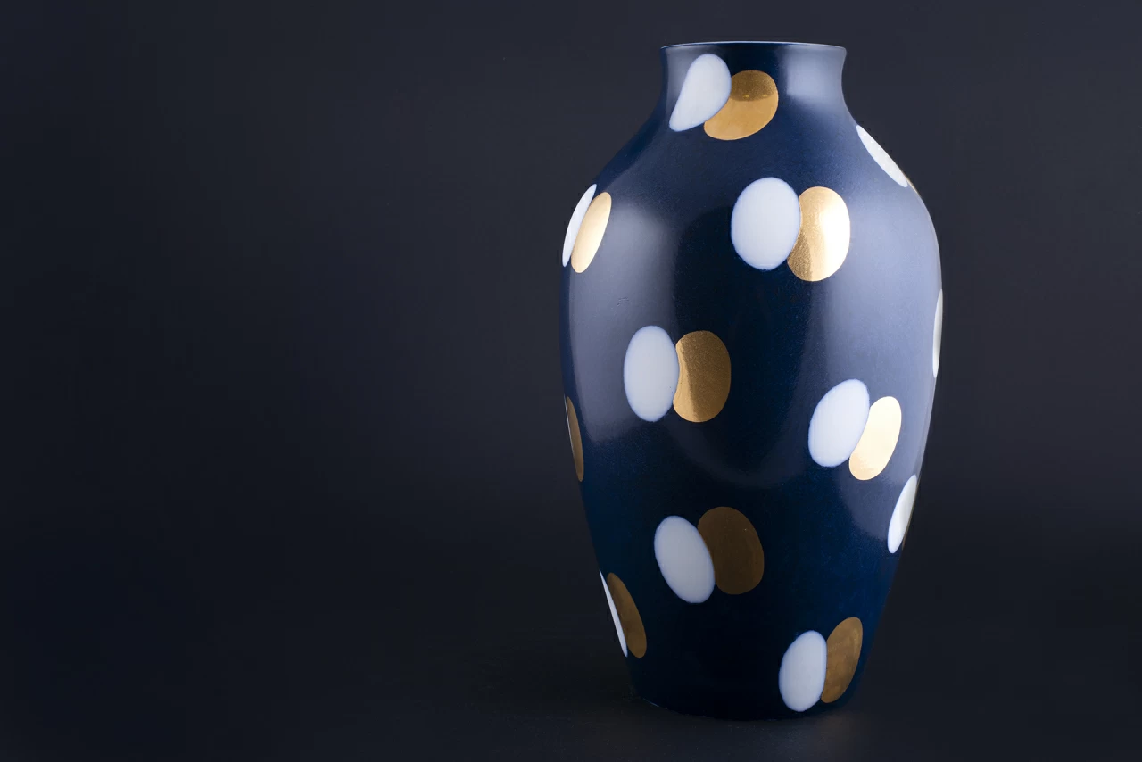 Ваза Фокус на форме Ламповая, арт 60.13029.00.5, 