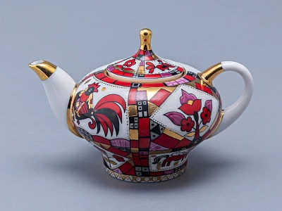 Комплект чайников Новгородский Красный конь арт. 81.10353.00.1