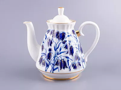 Чайник заварочный Лучистая Колокольчики 750 мл арт. 80.01726.00.1