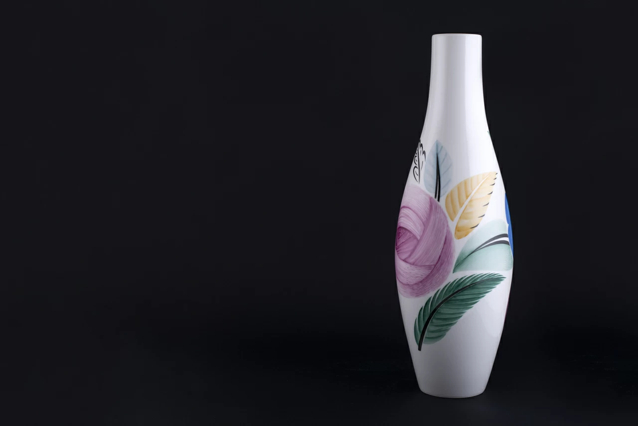 Ваза Синий Сад на форме Высокая, арт 60.13530.00.1, 