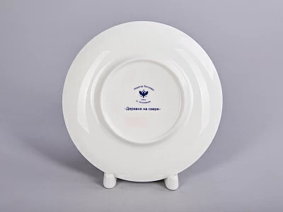 Чашка с блюдцем кофейная 180 мл форма Билибина Деревня на озере 180 мл арт. 81.15225.00.1