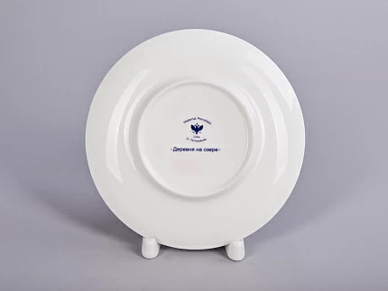 Чашка с блюдцем кофейная 180 мл форма Билибина Деревня на озере 180 мл арт. 81.15225.00.1