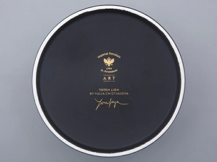 Шкатулка в подарочной упаковке, форма Идиллия, рисунок Тотем. Лев арт. 81.31592.00.1, 