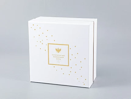 Подарочный набор шкатулка форма Идиллия рисунок Азур арт. 81.28257.00.1