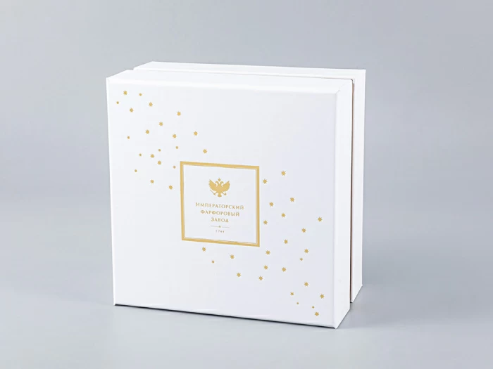 Подарочный набор шкатулка форма Идиллия рисунок Азур арт. 81.28257.00.1, 