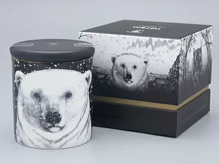 Свеча ароматическая в подарочной упаковке, рисунок Тотем. Медведь аромат Черный перец арт. 81.31597.00.1