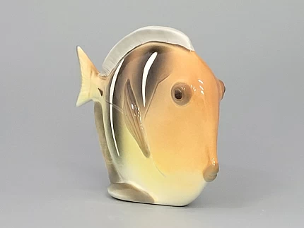 Скульптура форма Рыба-диск среднего размера рисунок Желтый, арт. 82.50098.00.1 Скульптура форма Рыба-диск среднего размера рисунок Желтый, арт. 82.50098.00.1