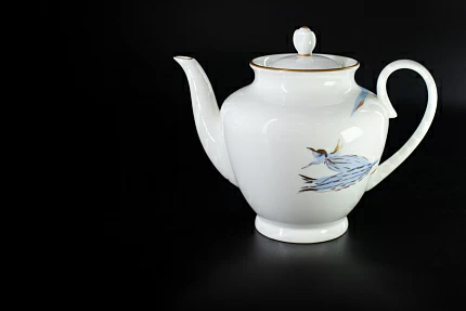 Чайник заварочный Любимые цветы модерна на форме Весенняя, арт 60.14788.00.1