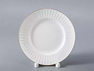 Сервиз чайный форма Волна рисунок Золотой кантик, 6 персон 20 предметов арт. 81.20892.00.1