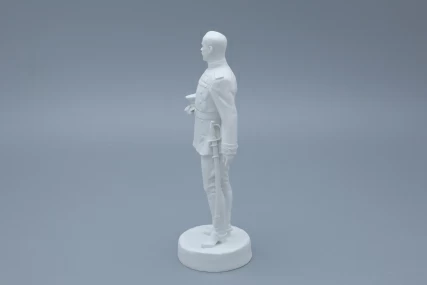 Скульптура Маршал Говоров Л.А., в подарочной упаковке, Белый бисквит, арт. 81.34246.00.1, 