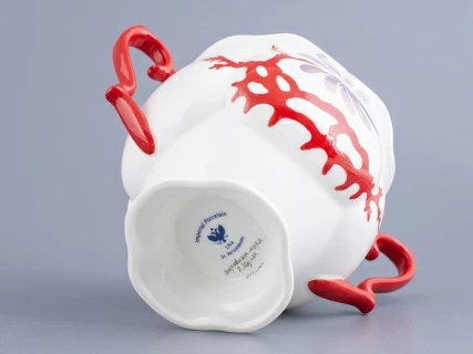 Сахарница форма Наташа, рисунок Сокровища моря арт. 80.60823.00.1,  Сахарница форма Наташа, рисунок Сокровища моря арт. 80.60823.00.1,