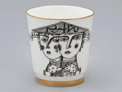 Подарочный набор стопок форма Сувенирная 1, рисунок Русская культура, арт. 81.31748.00.1, 