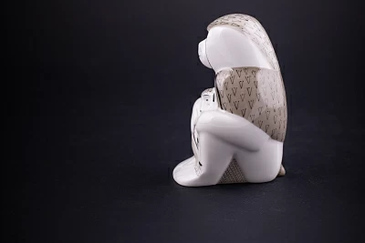 Скульптура Павиан с детенышем, рисунок Колыбельная, арт 62.09306.00.1