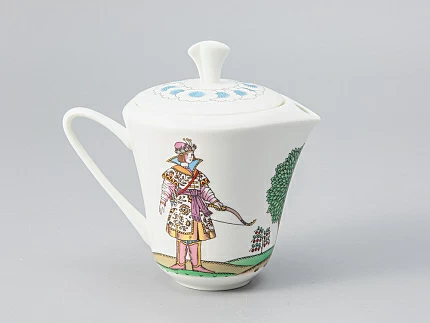 Сервиз чайный форма Сад рисунок Русские сказки, 6 персон 15 предметов, арт. 81.28417.00.1 Сервиз чайный форма Сад рисунок Русские сказки, 6 персон 15 предметов, арт. 81.28417.00.1