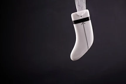 Елочная игрушка Носочек, Тайм, арт 60.16078.00.1