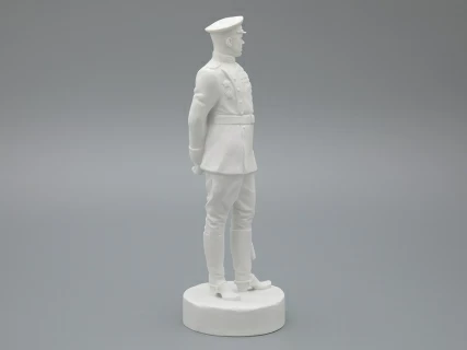 Скульптура Маршал Рокоссовский К.К., в подарочной упаковке, Белый бисквит, арт. 81.33455.00.1, 