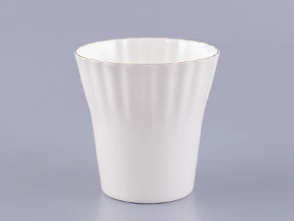 Чашка с блюдцем кофейная 175 мл.,  форма Одуванчик,  рисунок Золотой кантик арт. 81.13552.00.1, 