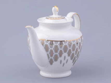 Чайник заварочный, рисунок Саламандра Грей, форма Весенняя 2, арт 80.44696.00.1, 