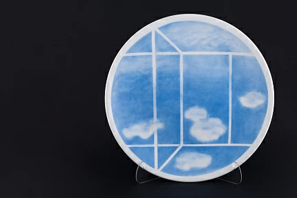 Декоративное Блюдо Август на форме Круглая арт 60.13412.00.1