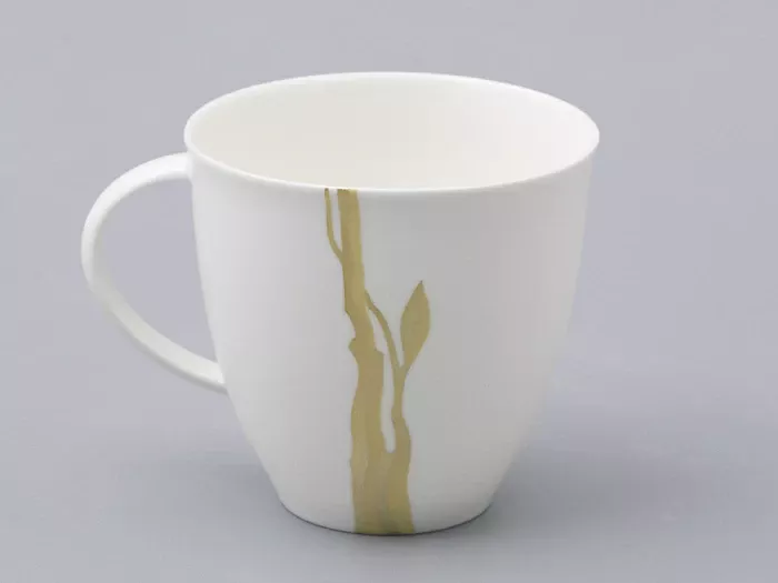 Чашка с блюдцем чайная форма Оливия рисунок Лидия арт. 81.31431.00.1, 