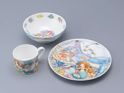 Подарочный набор детский форма Восточная рисунок Русалка, арт 81.33557.00.1