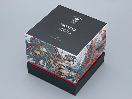 Подарочный набор Свеча рисунок TATTOO Dragon аромат Аква арт. 81.31628.00.1 Подарочный набор Свеча рисунок TATTOO Dragon аромат Аква арт. 81.31628.00.1