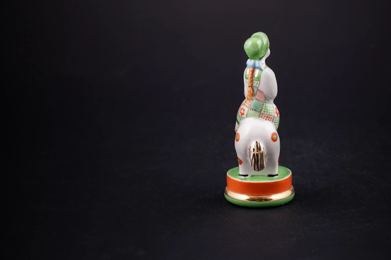 Скульптура авторская, Лошадка с девочкой, арт 62.12738.00.5, 