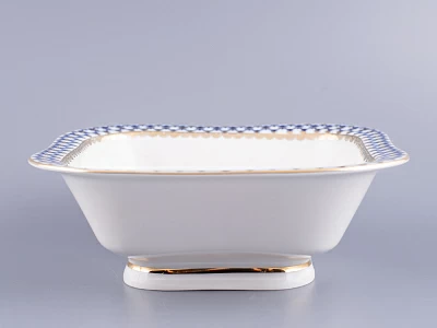 Салатник однопорционный квадратный Молодежная Кобальтовая сетка арт. 80.06934.00.1