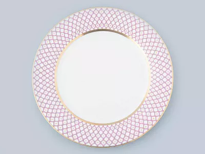 Тарелка плоская 270 мм форма Стандартная 2 рисунок  Астра 1 арт 80.46797.00.1