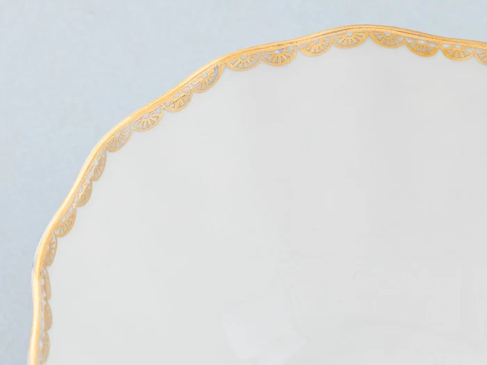 Салатник 500 мл, форма Тюльпан, рисунок Кобальтовая сетка, арт 80.44497.00.1, 