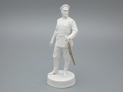 Скульптура Белогвардеец, в подарочной упаковке, рисунок Белый бисквит, арт 81.33428.00.1