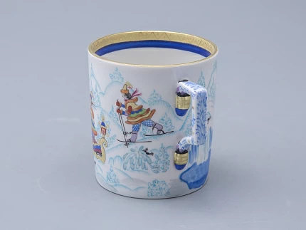 Сервиз чайный форма Гербовая рисунок Зимние забавы, 4 персоны 10 предметов арт. 81.20899.00.1 Сервиз чайный форма Гербовая рисунок Зимние забавы, 4 персоны 10 предметов арт. 81.20899.00.1