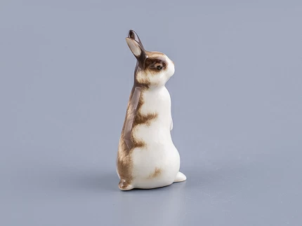 Скульптура Кролик пуша серый арт. 82.69038.00.1