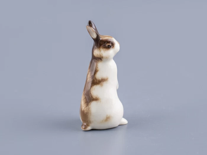 Скульптура Кролик пуша серый арт. 82.69038.00.1,  Скульптура Кролик пуша серый арт. 82.69038.00.1,