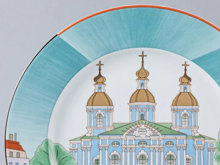 Подарочный набор 265 мм форма Mazarin рисунок Собор Николы Морского арт. 81.24369.00.1, 