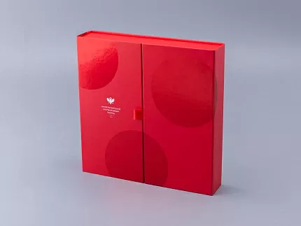 Елочные игрушки 5шт в подарочной упаковке, рисунок Гранд цирк, арт 81.34385.00.1