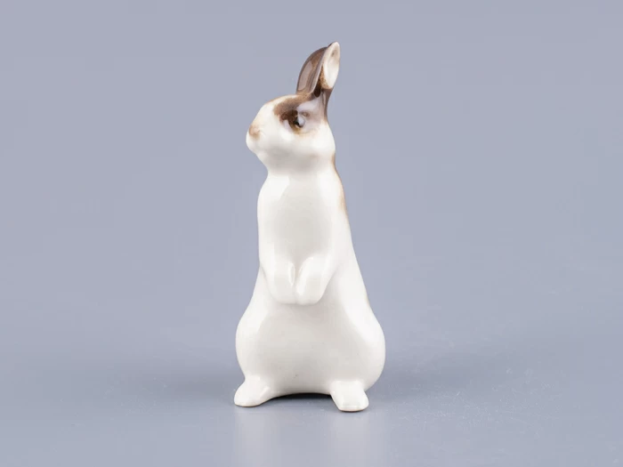 Скульптура Кролик пуша серый арт. 82.69038.00.1,  Скульптура Кролик пуша серый арт. 82.69038.00.1,