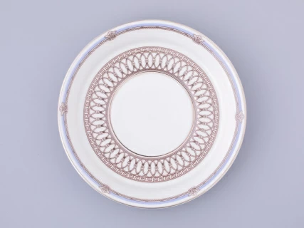 Чашка с блюдцем чайная, форма Гербовая, рисунок Серебряный город 5, арт. 81.32588.00.1,  Чашка с блюдцем чайная, форма Гербовая, рисунок Серебряный город 5, арт. 81.32588.00.1,