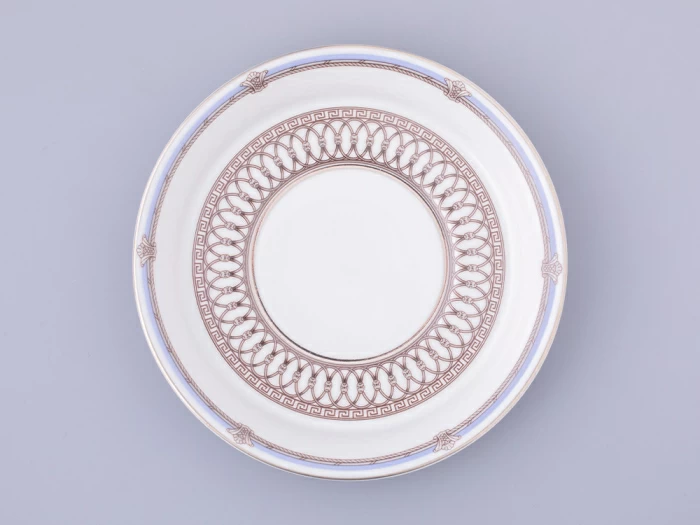 Чашка с блюдцем чайная, форма Гербовая, рисунок Серебряный город 5, арт. 81.32588.00.1,  Чашка с блюдцем чайная, форма Гербовая, рисунок Серебряный город 5, арт. 81.32588.00.1,