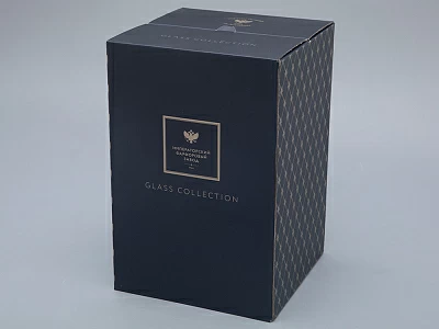 Набор (4 бокала для шампанского) 200 мл, Кобальтовая сетка арт. 14.11005.07